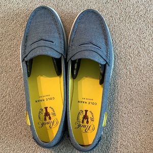 *Like New* Cole Haan Loafers, Chambray, Size 8.5